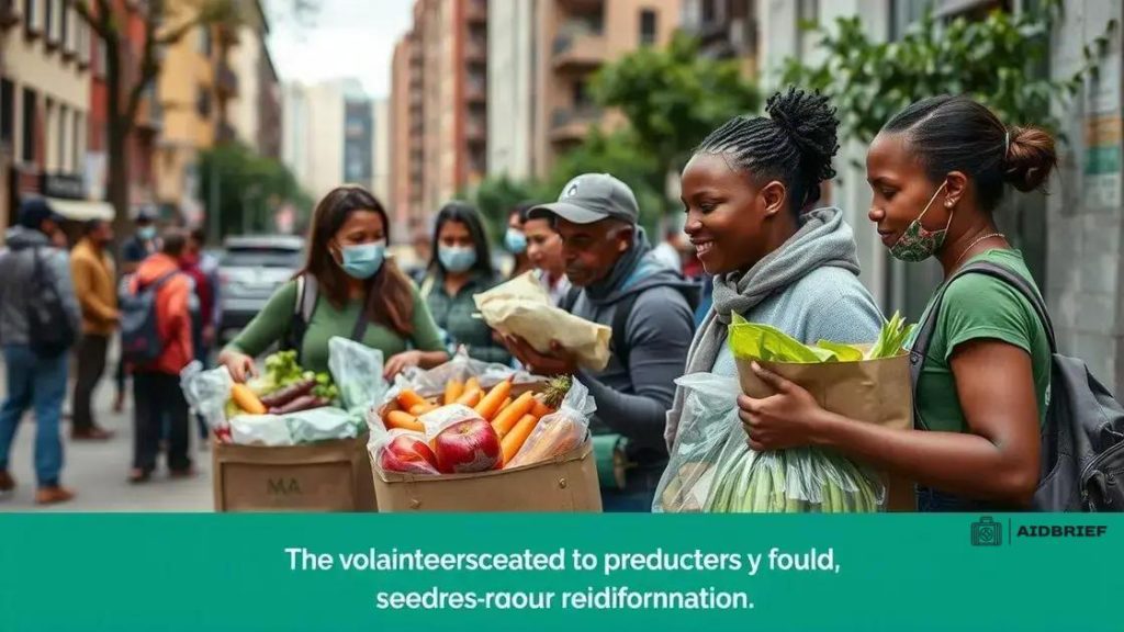 Grassroots food rescue networks tackling urban waste