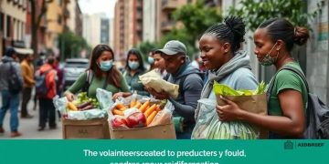 Grassroots food rescue networks tackling urban waste