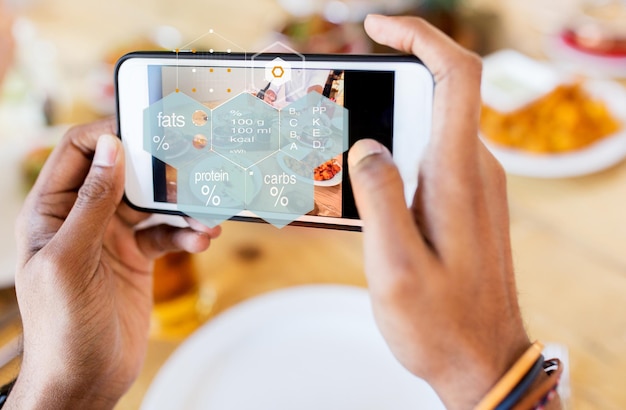 A smartphone displaying a neighborhood app with features like event calendars, local business directories, and discussion forums. The interface is user-friendly and encourages community participation.