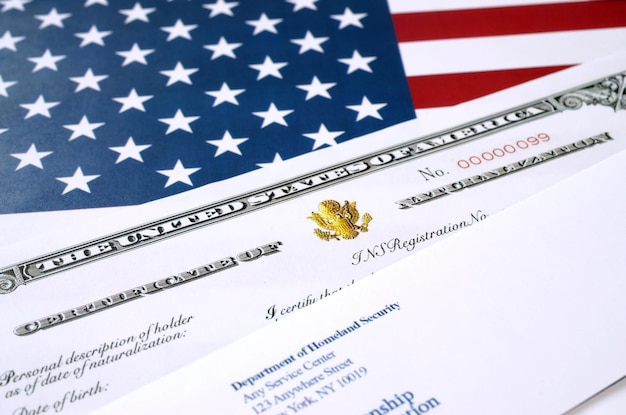 A close-up shot of the USMCA agreement document, with the seals of the United States, Canada, and Mexico visible. Pens and signing paraphernalia are arranged neatly on the table, signifying the formalization of the trade deal.
