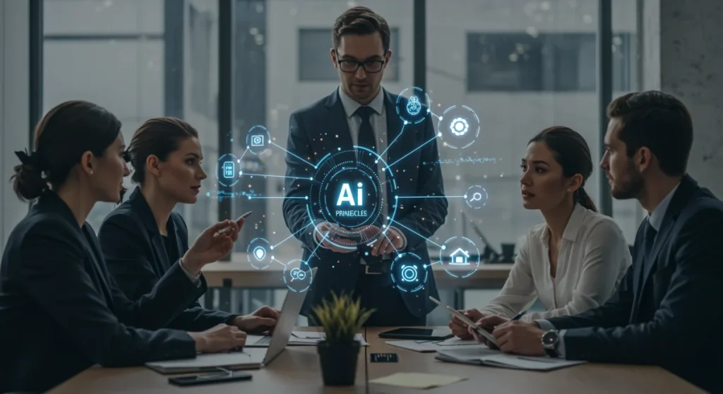AI Ethics Frameworks: US Businesses Must Implement by 2025