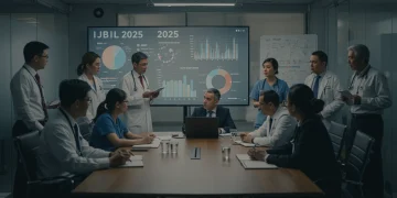 Healthcare professionals discussing national public health strategies for 2025