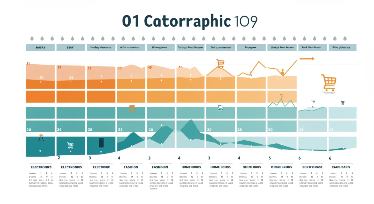 Annual sales cycle calendar for optimal purchase timing