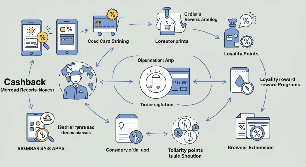 Infographic explaining various digital rebate mechanisms and how they work