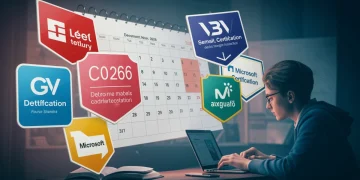 Eight Microsoft certification badges with a December 2026 deadline
