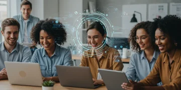 Professionals learning in-demand tech skills through free online certifications in 2026