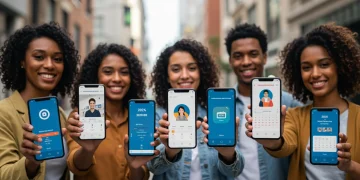 People using government reward apps on smartphones for income boost in 2026.