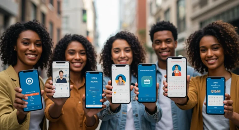 People using government reward apps on smartphones for income boost in 2026.