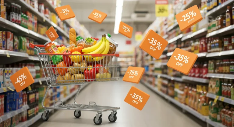 Digital coupons and store sales combining for significant savings in 2026