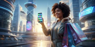 Smart shopper combining discount methods on smartphone for savings